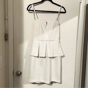 Bisou Bisou Peplum Dress